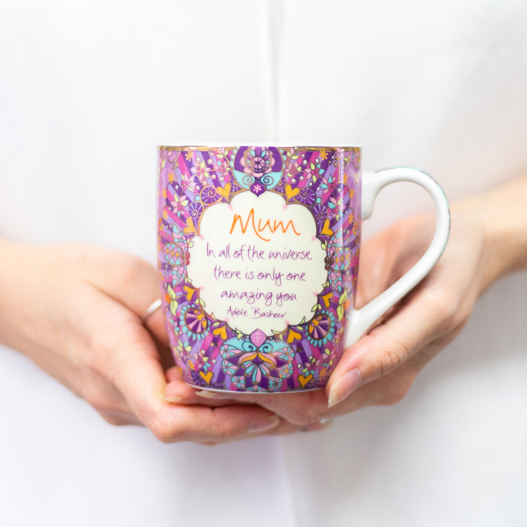 Australian Intrinsic Mother Mug with inspirational Adèle Basheer mum quote. Mother's Day gift idea sent from South Australia