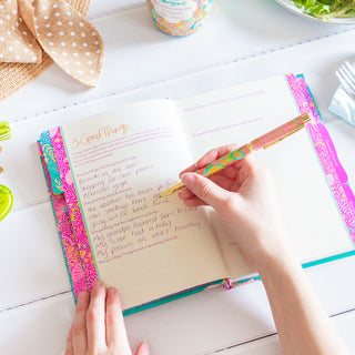 Intrinsic colourful Australian stationery brand A5 Guided Journal - Journaling gifts for stationery lovers 